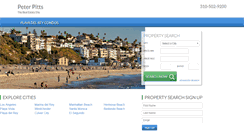Desktop Screenshot of peterpitts.com